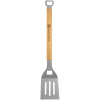 19 1/4" Bamboo Barbeque Spatula with Bottle Opener