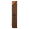 Dark Brown Leatherette Pen Sleeve 6 1/4"