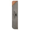 Gray Leatherette Pen Sleeve 6 1/4"