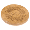 3 1/2" Round Bamboo Coaster