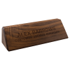 8 1/2" Genuine Walnut Desk Wedge