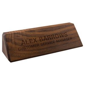 Genuine Wood Desk Wedge