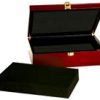 10 1/4" x 7 1/2" x 3 1/8" Rosewood Piano Finish Gift Box