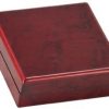 3 3/4" x 3 3/4" Rosewood Finish Medal Box
