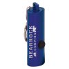 Blue 3-Led Flashlight With Keychain