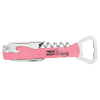 Pink Leatherette Wine Bottle Opener