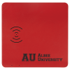 8" X 8" Red Leatherette Phone Charging Mat