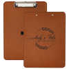 9" X 12 1/2" Rawhide Leatherette Clipboard