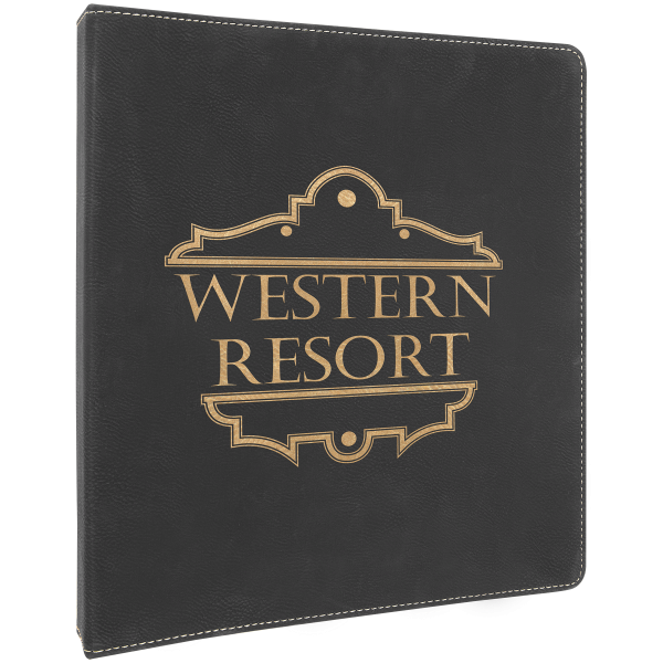 Custom  Leatherette 1" Slant D Ring Binder Collection