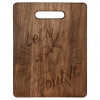 11 1/2" x 8 3/4" Walnut Cutting Board