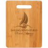 11 1/2" x 8 3/4" Bamboo Rectangle Cutting Board