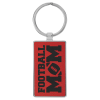 Red Rectangle Keychain