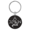 Black/Silver Round