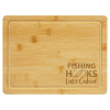 11 1/2" x 8 3/4" Bamboo Cutting Board with Drip Ring