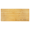 23 3/4" x 10" Bamboo Charcuterie Board/Cutting Boardd
