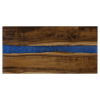 18"x 9" Acacia with Blue Pearl Resin Serving Board
