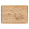 9" x 6" Maple Cutting Board with Drip Ring