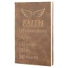 Rustic/Gold Leatherette Journal with Lined Notepad 5 1/4" x 8 1/4"