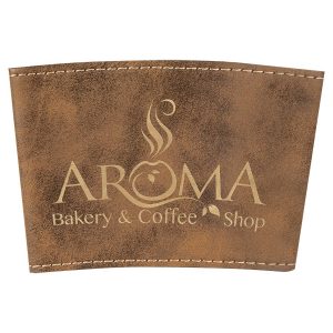 Custom Personalized Leathereette Mug Sleeve