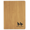 Bamboo Leatherette Portfolio with Notepad