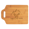 11" x 7 3/4" Bamboo Cutting Board with Handle