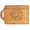 15" x 10 1/4" Bamboo Cutting Board with Handle
