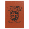 Basketball Leatherette Journal with Lined Notepad 5 1/4" x 8 1/4"