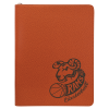 Basketball w/ Zipper Leatherette Portfolio with Notepad