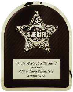 Engraved Hero Plaque