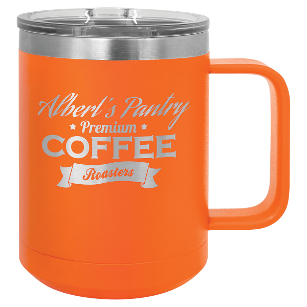 Personalized Polar Camel Stainless Steel Vacuum Insulated Mug With Slider Lid