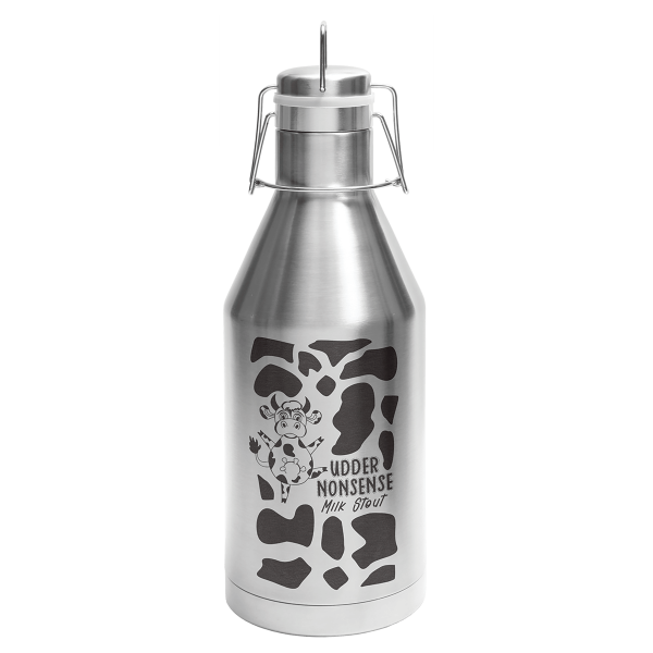 Custom Polar Camel Stainless Steel Vacuum Insulated Growler With Swing Top Lid