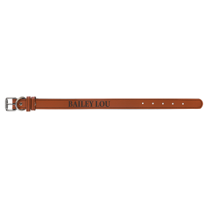 Custom Leatherette Dog Collar