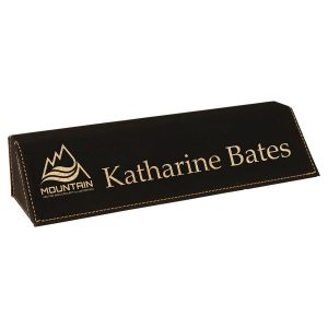 Desk Wedge with Business Card Holder
