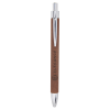 Dark Brown Leatherette Pen