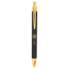 Black/Gold Leatherette Pen