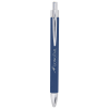 Blue/Silver Leatherette Pen