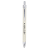 White Leatherette Pen