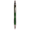 Green with Silver Trim Pen with Gripper