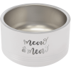 White Pet Bowl 18 oz. Small