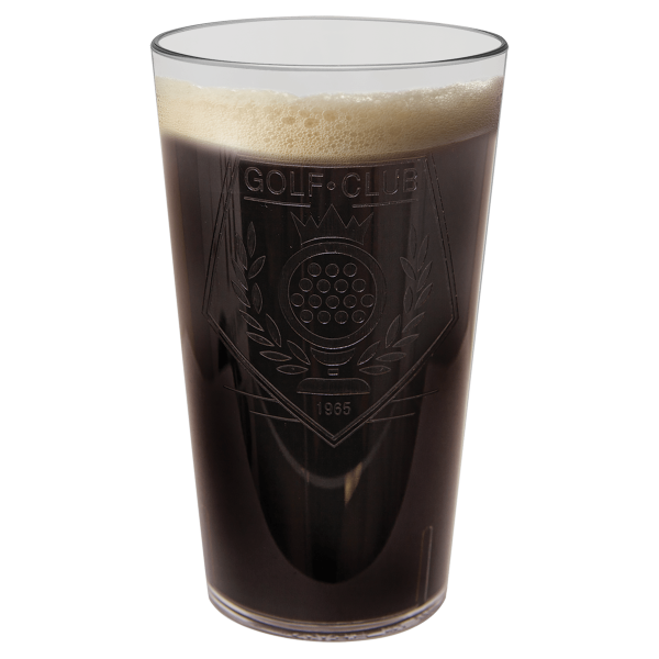 Custom Engraved Clear Plastic Cup