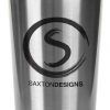 Silver Stainless Steel Travel Mug without Handle 16 oz.