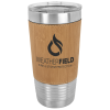 Bamboo Tumbler with Clear Lid