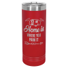 22 oz. Red Skinny Tumbler with Slider Lid
