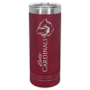 22 oz. Maroon Skinny Tumbler with Slider Lid