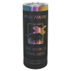 22 oz. Black/Prism ION Plated Skinny Tumbler with Slider Lid