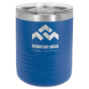 Royal Blue Vacuum Insulated Ringneck Tumbler with Clear Lid 10 oz.