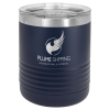 Navy Blue Vacuum Insulated Ringneck Tumbler with Clear Lid 10 oz.