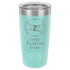 Teal Vacuum Insulated Ringneck Tumbler with Clear Lid 20 oz.