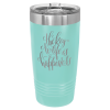 Teal Insulated Ringneck Tumbler with Slider Lid 20 oz.
