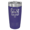 Purple Insulated Ringneck Tumbler with Slider Lid 20 oz.